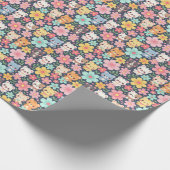 Woodland Friends Parade | Cute Animal Pattern Geschenkpapier (Ecke)