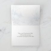 Woodland Friends Robin Eichhörnchen Weihnachten Karte (Innenseite)