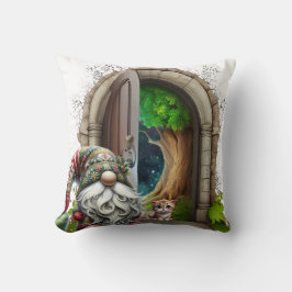Woodland Gnome and Woodland Letter A Kissen