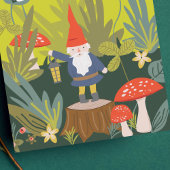 Woodland Gnome Birthday wünscht Karte
