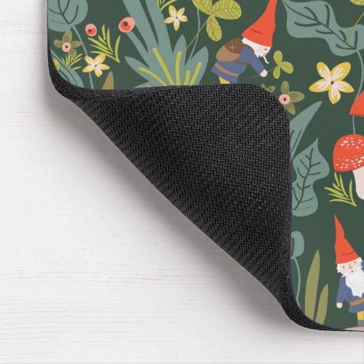 Woodland Gnomes Mousepad (Ecke)