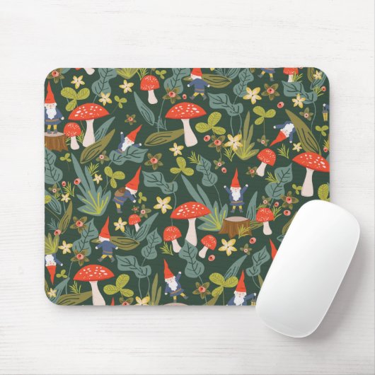 Woodland Gnomes Mousepad (Mit Mouse)