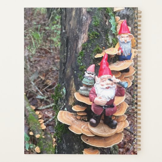 Woodland Gnomes Planer (Rückseite)