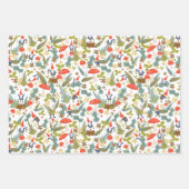 Woodland Gnomes Weihnachten Geschenkpapier Set (Vorderseite 3)