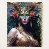 Woodland Goddess Fantasy Art Planer (Rückseite)