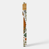 Woodland Grace Fox Motif in Bloom iPhone Hülle (Linke Seite)