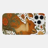 Woodland Grace Fox Motif in Bloom iPhone Hülle (Rückseite (Horizontal))