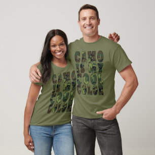 Woodland Green Camo ist meine coole Farbe Unisex T-Shirt
