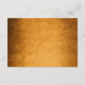 Woodland Herbst Herbst Hochzeitshotel Unterkunft Begleitkarte (Rückseite)