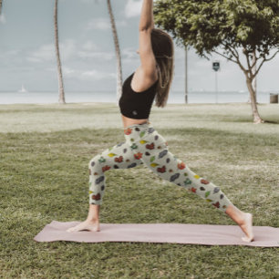 Woodland Herbstmuster Leggings