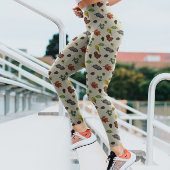 Woodland Herbstmuster Leggings