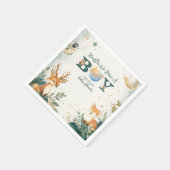 Woodland Houston, wir haben einen Jungen im Weltra Serviette (Ecke)