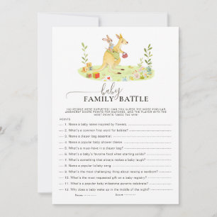Woodland Kangaroo Baby Family Battle Game