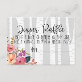 Woodland Kinderzimmer Baby Deer and Fox Baby Dusch Begleitkarte