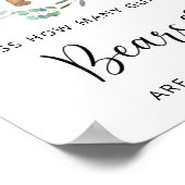 Woodland kleine Bären schätzen wie viele GUMMY's B Poster (Ecke)