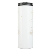 Woodland Lamb Sheep Family Baby Girl Thermosbecher (Rückseite)