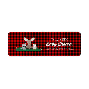 Woodland Lumberjack Baby Shower Animes Rustikal
