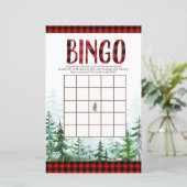 Woodland Lumberjack Forest Bingo Spiel (Stehend Vorderseite)