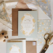 Woodland Mairytale Kinderdusche Einladung