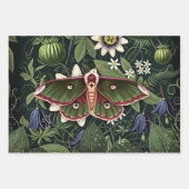Woodland Moth Geschenkpapier Set (Vorderseite 2)
