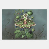Woodland Moth Geschenkpapier Set (Vorderseite 3)