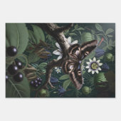 Woodland Moth Geschenkpapier Set (Vorderseite)