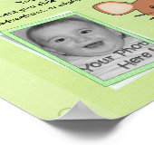 Woodland Mouse Kinderbuchseite Poster (Ecke)