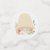 Woodland Mushroom Kinderdusche Konfetti (Klein Vorderseite)