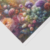 Woodland Music Whimsical Raccoon Violin Decoupage Seidenpapier (Ausschnitt)