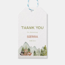 Woodland Nature Adventure Baby Duwer Fevor Tags