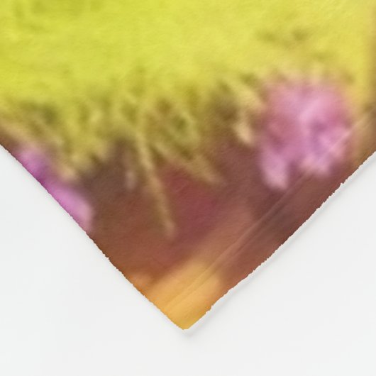 Woodland Niedlicher Babyfuchs, Fleecedecke (Ecke)