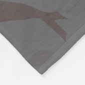 Woodland Night Baby Milestone Fleece (Ecke)