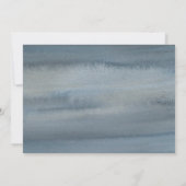 Woodland Night Fox Baby Dusche Einladung (Rückseite)