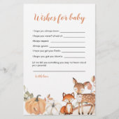 Woodland Oh Boy Pumpkin Dusche will für Baby (Vorderseite)