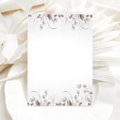 Woodland Oh Deer Winter Baby Dusche Einladung