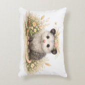Woodland opossum dekokissen (Vorderseite(Vertikal))
