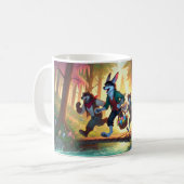 Woodland Osterabenteuer - Joyful Egg Hunt Kaffeetasse (Vorderseite Links)
