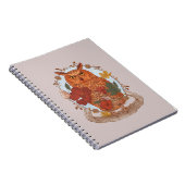 Woodland Owl Notebook Notizblock (Rechte Seite)