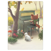 Woodland Pianist Klemmbrett (Rückseite)