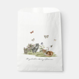 Woodland Picnic | Baby - Dusche für Waldtiere Geschenktütchen