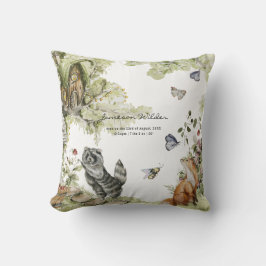 Woodland Picnic | Geburtsstunde von Waldtieren Kissen