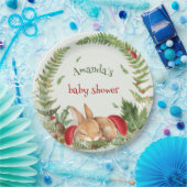 Woodland-Pilz-Dusche Pappteller (Party)