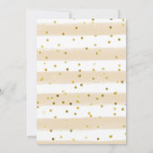 Woodland Pumpkin Baby Dusche Einladung (Rückseite)