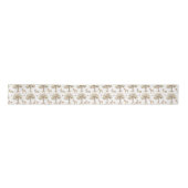 Woodland rabbit and deer pattern satinband (Vorderseite)
