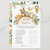 Woodland rät das passende Baby Duschspiel (Vorne/Hinten)