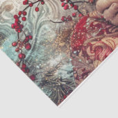 Woodland Santa Seidenpapier (Ausschnitt)