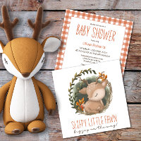 Woodland-Schlitten-Baby-Wildwasser-Babydusche