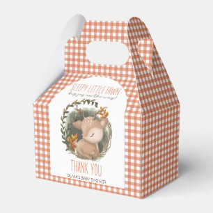 Woodland-Schlitten-Baby-Wildwasser-Babydusche Geschenkschachtel