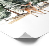 Woodland Sei nettes Kinderzimmer Poster (Ecke)