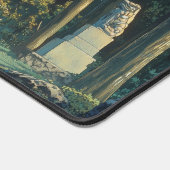 Woodland Shrine Serenity Schreibtischunterlage (Ecke)